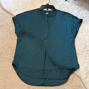 Old Navy Dark Green Blouse